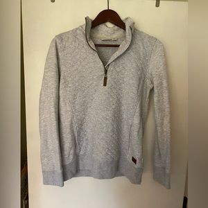 Ll bean quilted quarter zip small
